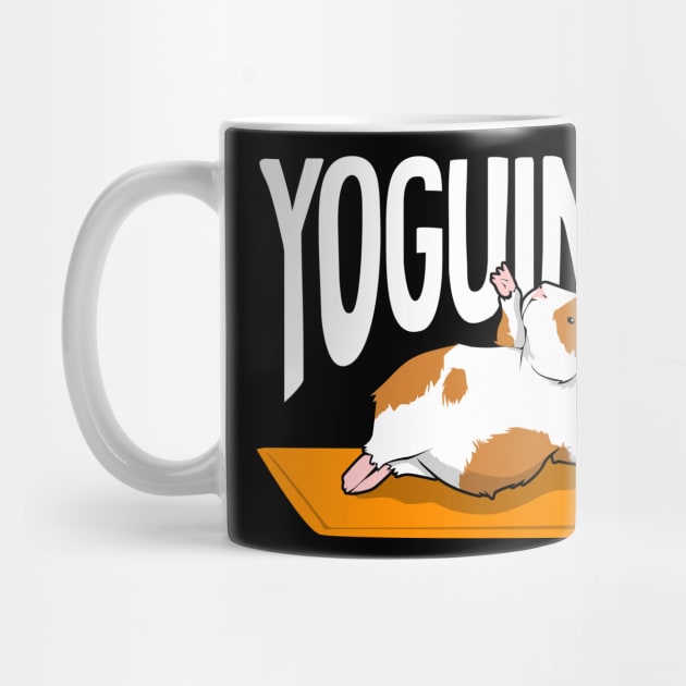 Yoguinea Guinea Pig Yoga Animal Lover Gift by Dolde08